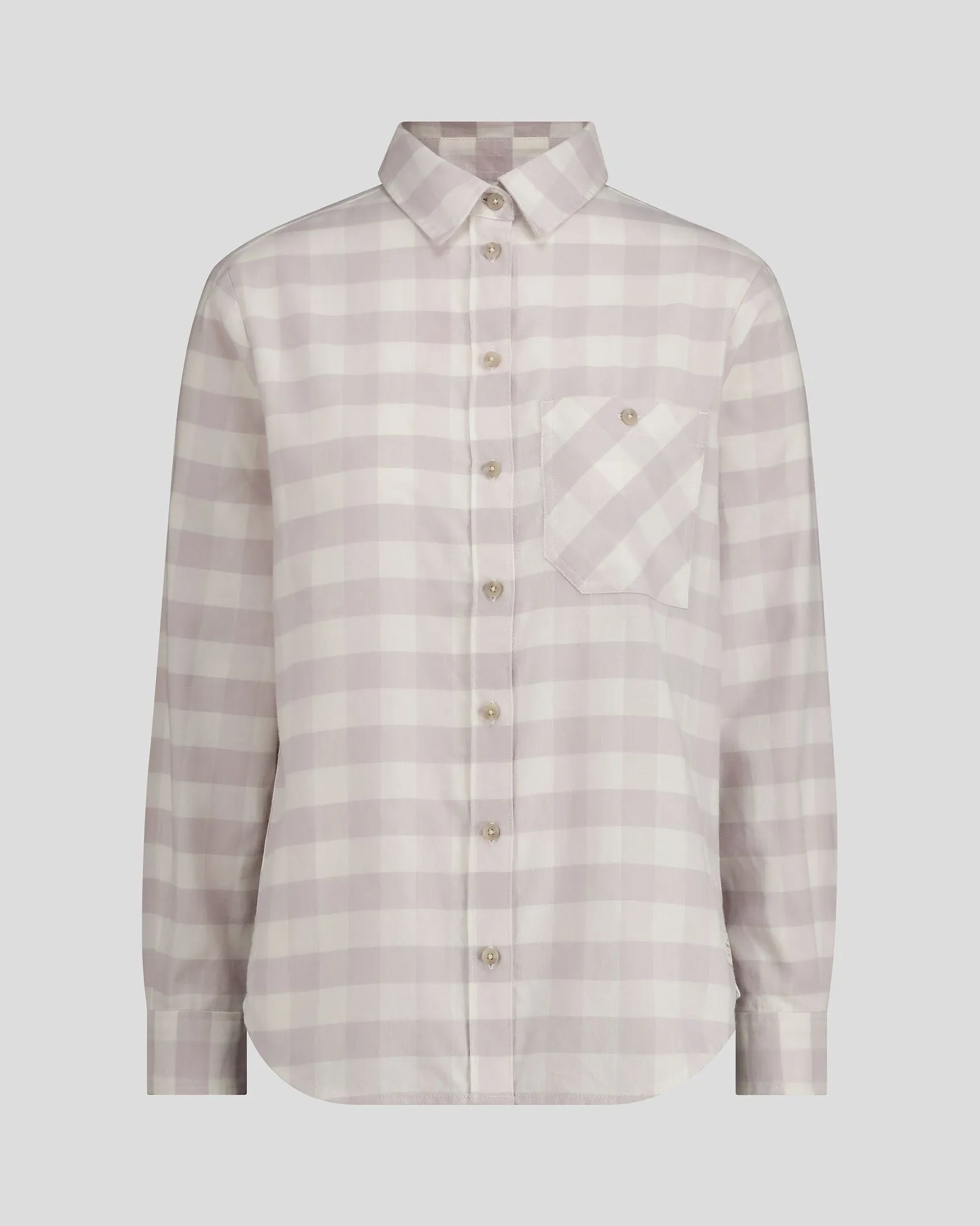 Women's Fyfe Flannel Shirt - Dove Gingham