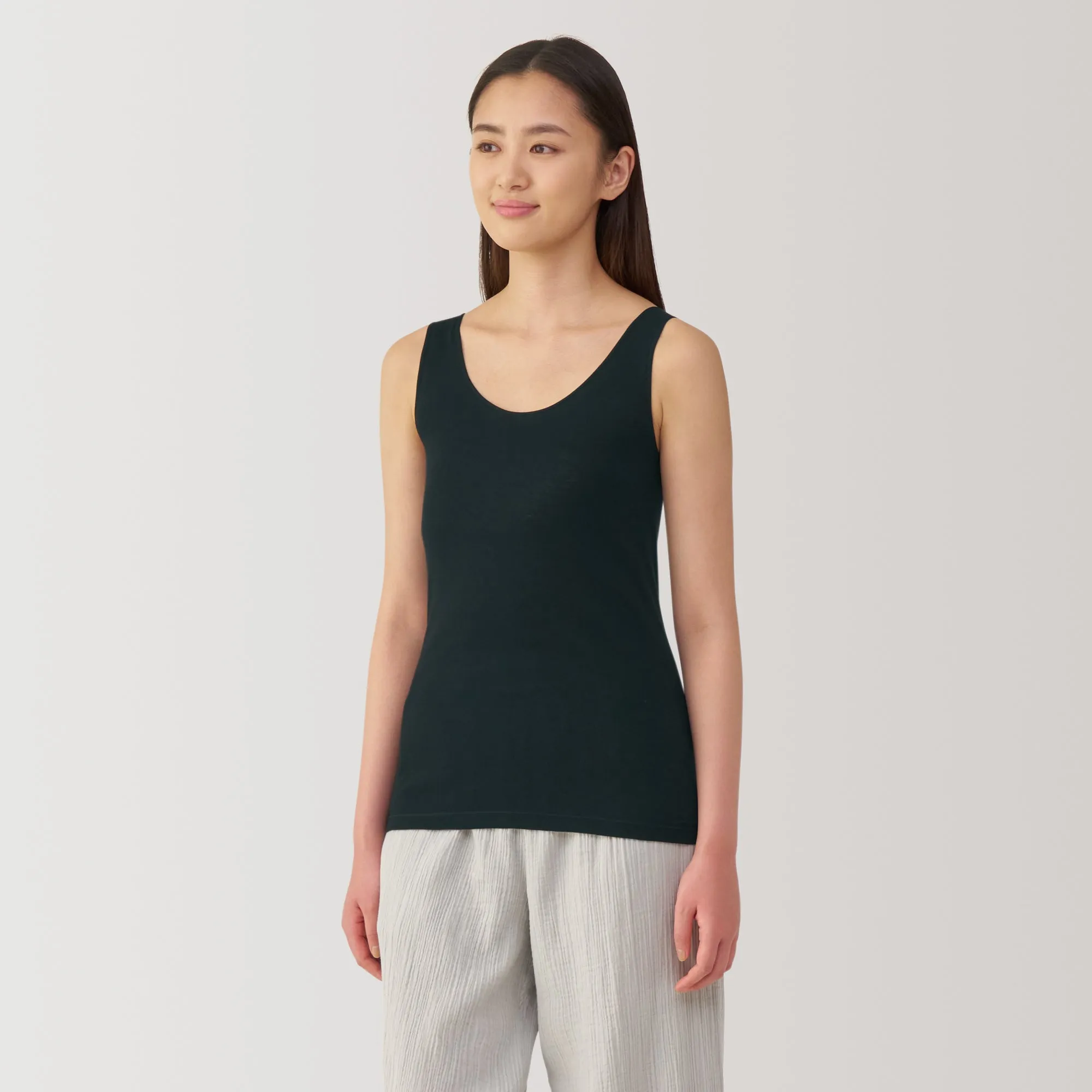 Women's Moisture-Wicking Cotton Lightweight Tank Top