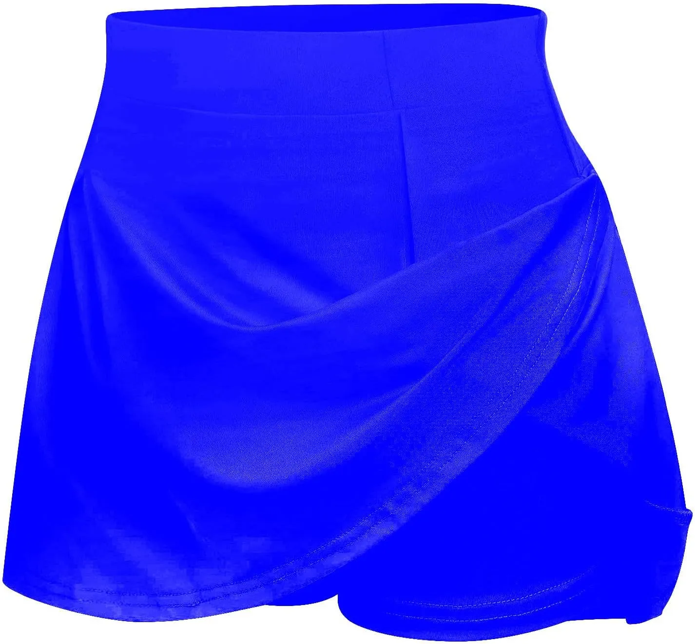 Womens Solid Skirt Shorts Skort Casual Summer Athletic Workout Biker Shorts High Waisted Tennis Skirts Golf Skorts Skirts