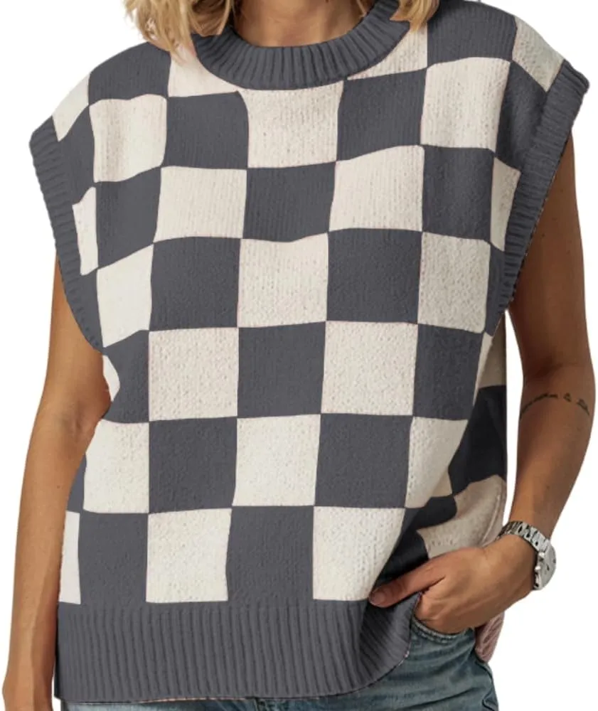 Women's Spring Loose Short Sleeve Pullover Sweater Fashionable Office Vacation Wear Fall Summer