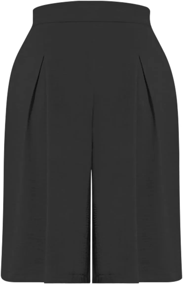 Womens' Yoga Pants with Pockets Tummy Control High Waist Flare Crop Waist Casual Palazzo Trousers 2025 Capris