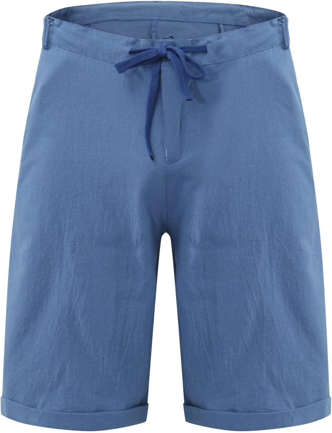 Ymosrh Mens Shorts Casual Summer Shorts with Pocket Drawstring Holiday Beach Shorts, S-3XL